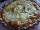 Tarte amandine aux poires