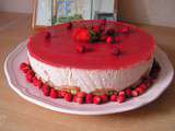 Bavarois aux fraises