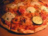 Pizza aux crevettes