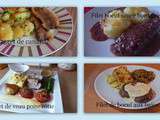 Quatre recettes du plat principal pour