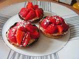 Tartelettes aux fraises