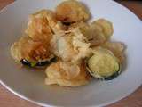 Tempura de courgettes