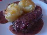 Tournedos de boeuf sauce Bordelaise ou Marchand de vin