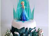 Gâteau Reine des Neiges (tutoriel)