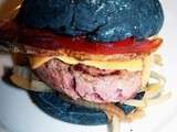 Black {Dark Vador} burger parce que la force est avec moi