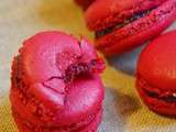 Macarons à la framboise