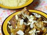 Tajine aux pruneaux et aux amandes