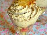 Verrine de pommes, streusel noisette et mousse siphonnée au caramel {Concours Gourmand Origine et Qualité Carrefour}