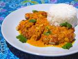 Poulet croustillant au curry jaune