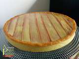 Tarte à la Rhubarbe ( Façon Philippe Conticini)