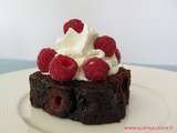 Cake au chocolat & aux framboises, un dessert gourmand pour un dimanche en famille