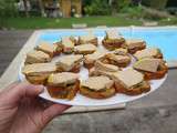 Cake aux herbes & foie gras