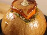 Citrouille farcie pour Halloween