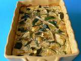 Clafoutis aux courgettes