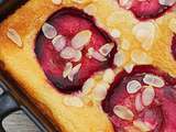 Clafoutis aux pêches de vigne