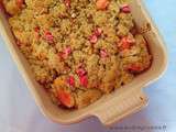 Crumble pommes & pralines roses pour la semaine du gout