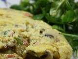 Omelette vide frigo