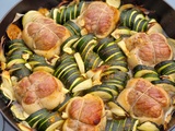 Paupiettes de veau au four aux courgettes