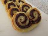 Petits palmiers chocolat & pralin