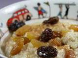 Porridge aux flocons d’avoine