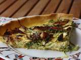 Quiche au maquereau fumé