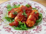 S quenelles à la sauce tomate