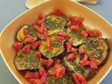 Salade d’aubergine à la tomate