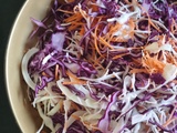 Salade de chou et carottes, Coleslaw comme aux usa