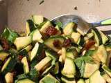 Salade de courgettes crues