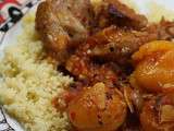 Tajine aux abricots et amandes