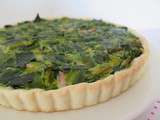 Tarte au vert de poireaux