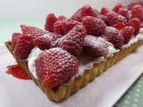 Tarte aux fruits rouges & chantilly