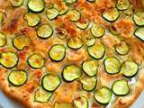 Tarte fine truite et courgette