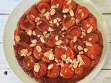 Tarte tatin aux abricots et amandes