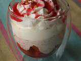 Verrine vanille & fraise