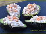 Avocat thon /mayonnaise/crevettes