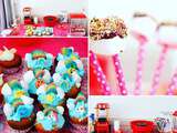 Candy bar pour la birthday party de ma princesse