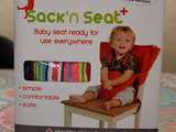 Code promo -20 % sur le porte bébé  Sack 'n seat 