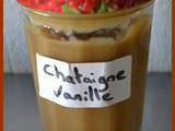 Crème de châtaigne vanillée