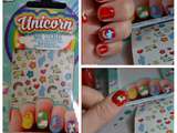 Stickers pour ongles Licorne  Kawaï 