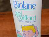 Test gel coiffant effet mouillé de Biolane France