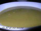 Potage aux topinambours