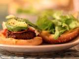 ☀ Burger de boeuf, avocat & gorgonzola ☀