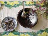 ★ pudding au chocolat et poire ★