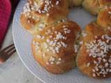 Brioche des rois à la fleur d'oranger