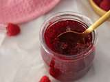 Confiture de framboises