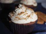 Cupcakes au chocolat et spéculoos