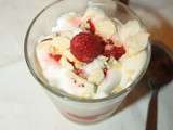 Eton Mess, fraises & framboises