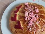 Galette des rois aux pralines roses. Battle Food #39