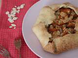 Tarte rustique abricots & amandes